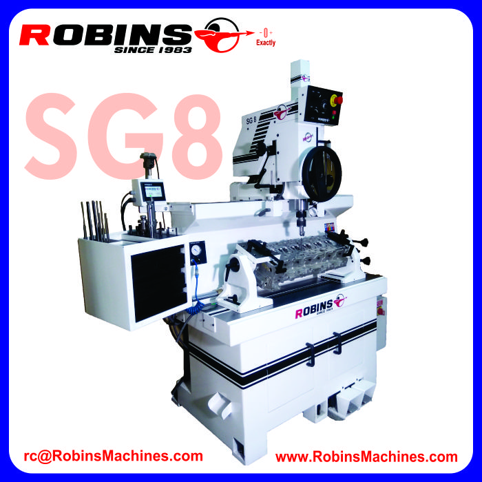 Robins Machines : Reconditioning Cylinder Heads | Robins Machines | VALVE SEAT AND GUIDE MACHINES IN VENEZUELA, SEAT AND GUIDE MACHINE IN VENEZUELA, ENGINE REBUILDING MACHINE IN VENEZUELA, GUIDE HONING MACHINE IN VENEZUELA ENGINE REMANUFACTURING EQUIPMENT IN VENEZUELA - GL116974
