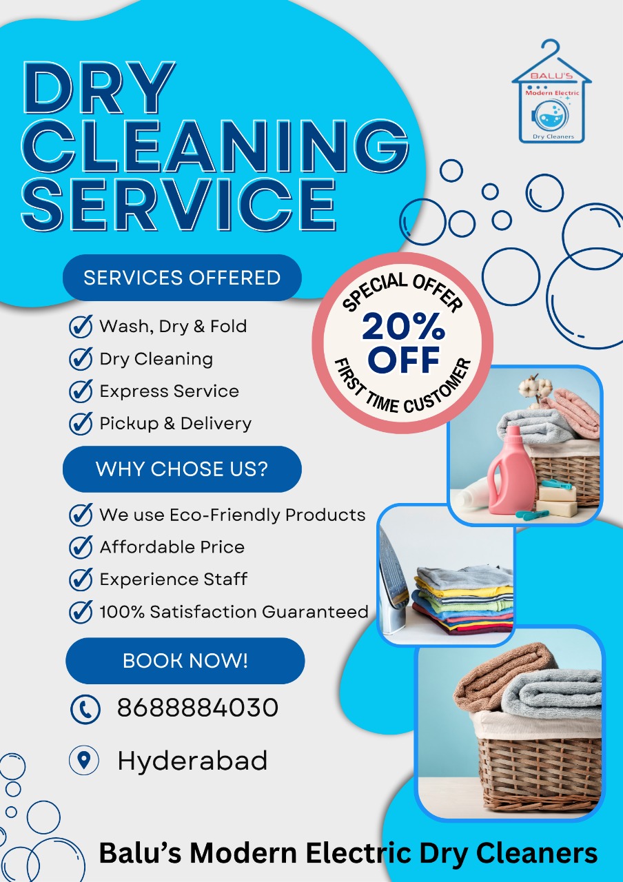 Balu's Modern Dry Cleaners, Lehanga dry cleaning in Kukatpally, lehanga dry cleaning in miyapur, lehanga dry cleaning in Hyderabad 