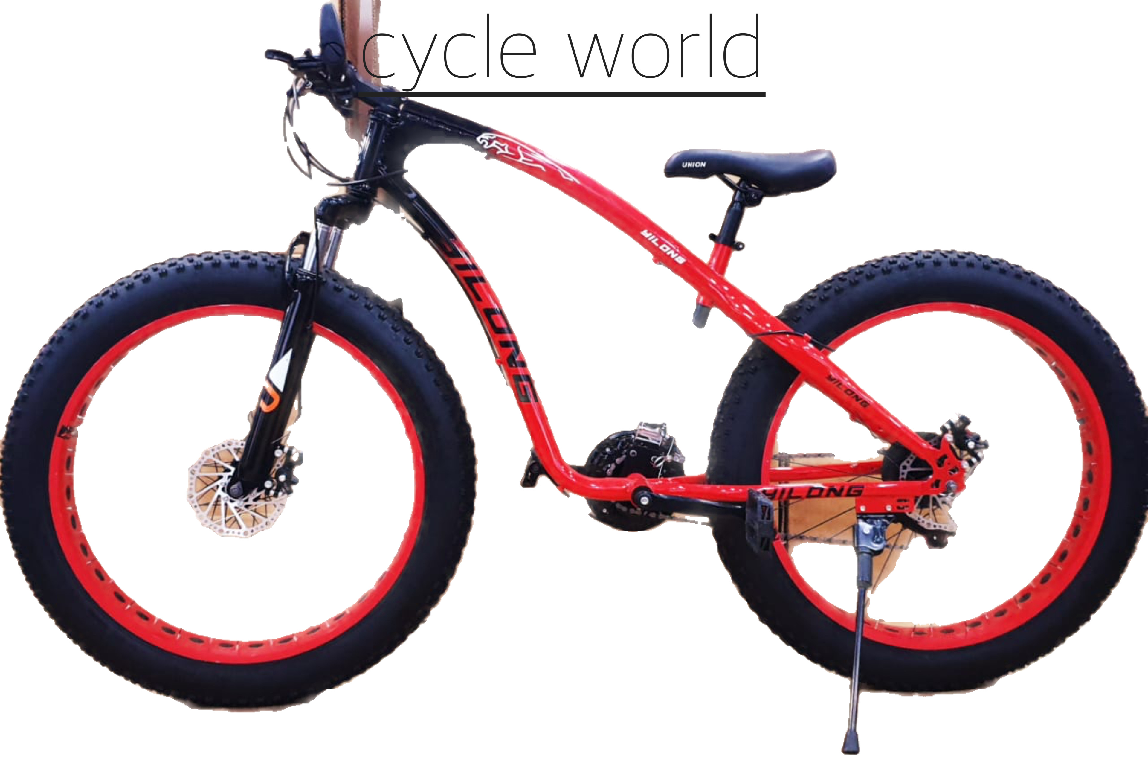 fat tyre cycle on emi
