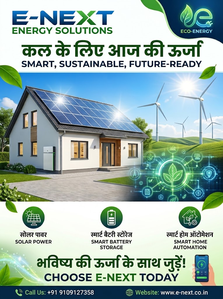Save Electricity Bills with Solar Energy in Jabalpur | E Next Energy Solution | solar panel price in Jabalpur, solar system for home Jabalpur, PM Surya Ghar Yojana Jabalpur, government solar subsidy in Madhya Pradesh, 3kW solar system price Jabalpur, 5kW solar system price jbp - GL121235
