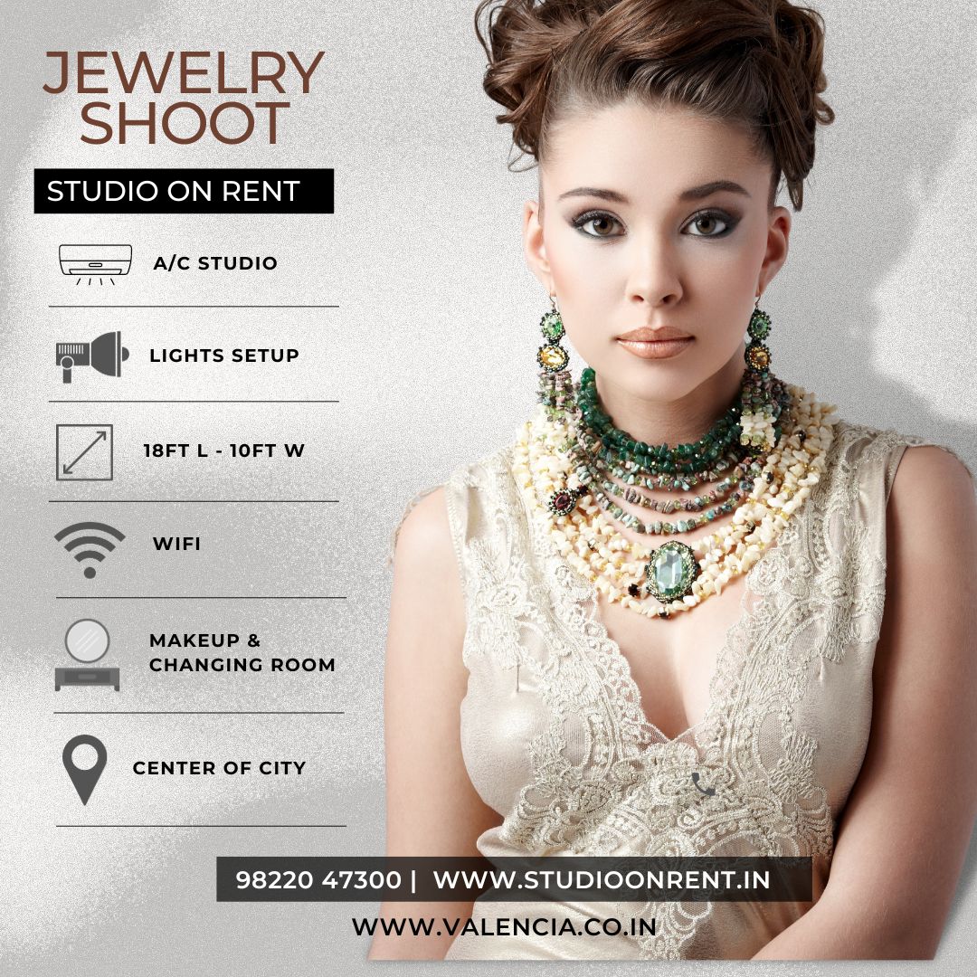 VALENCIA GROUP, STUDIO ON RENT FOR JEWELRY SHOOT NEAR ME, STUDIO ON RENT FOR JEWELRY SHOOT IN PUNE, STUDIO ON RENT FOR JEWELRY SHOOT IN HINJEWADI, STUDIO ON RENT FOR JEWELRY SHOOT IN MUMBAI.