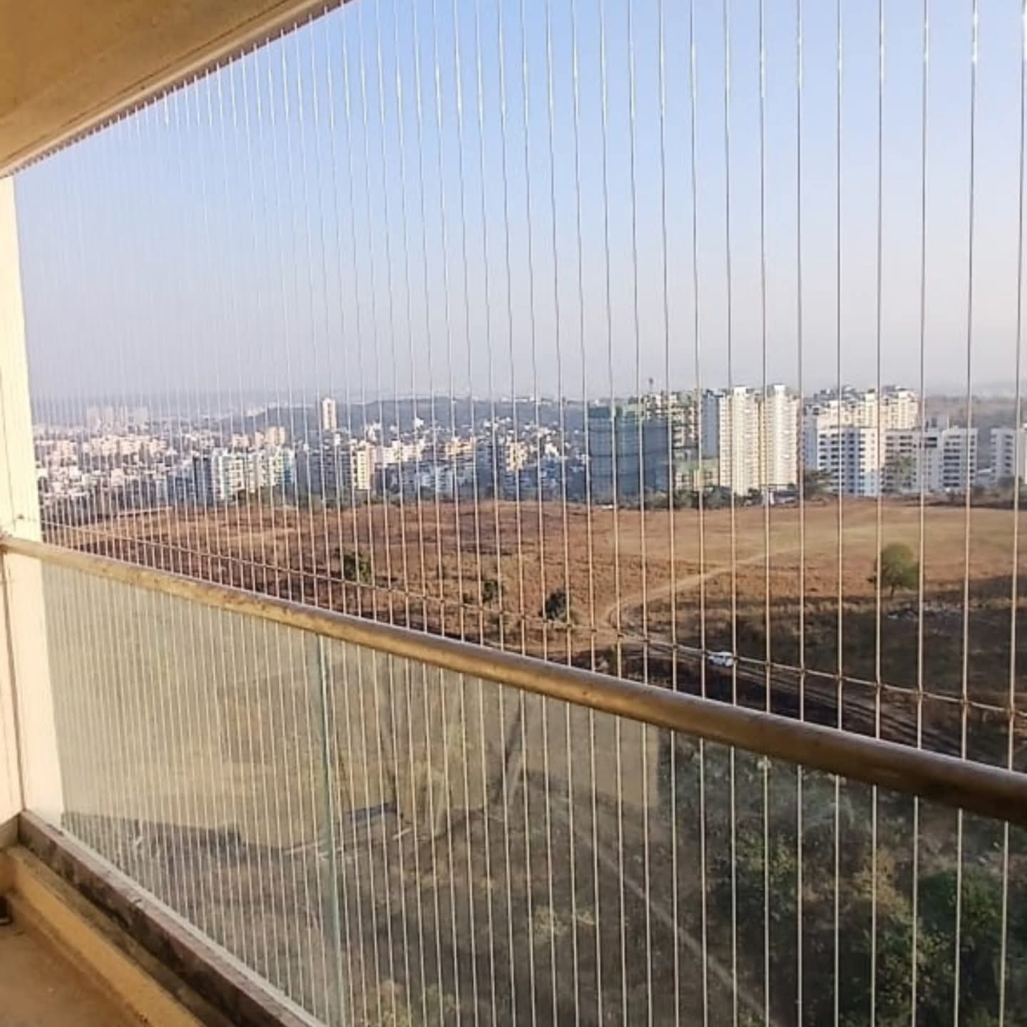 Invisible grill for high rise buildings in Dudulgaon and charholi | Chirag Invisible Safety Grill | INVISIBLE NET IN DUDULGAON, SS WIRE GRILL IN CHARHOLI, INVISIBLE GRIL IN PRIDE WORLD CITY, INVISIBLE  GRILL FOR BALCONY IN DUDULGAON, INVISIBLE GRIL DESIGN IN CHARHOLI, NO. 1 INVISIBLE GRILL IN DIGHI. - GL120061