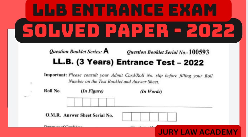 PU LAW entrance exam 2022 previous year question paper. | JURY LAW ACADEMY | pu law entrance coaching in chandigarh, best pu law entrance coaching in chandigarh, law entrance coaching in chandigarh - GL110301
