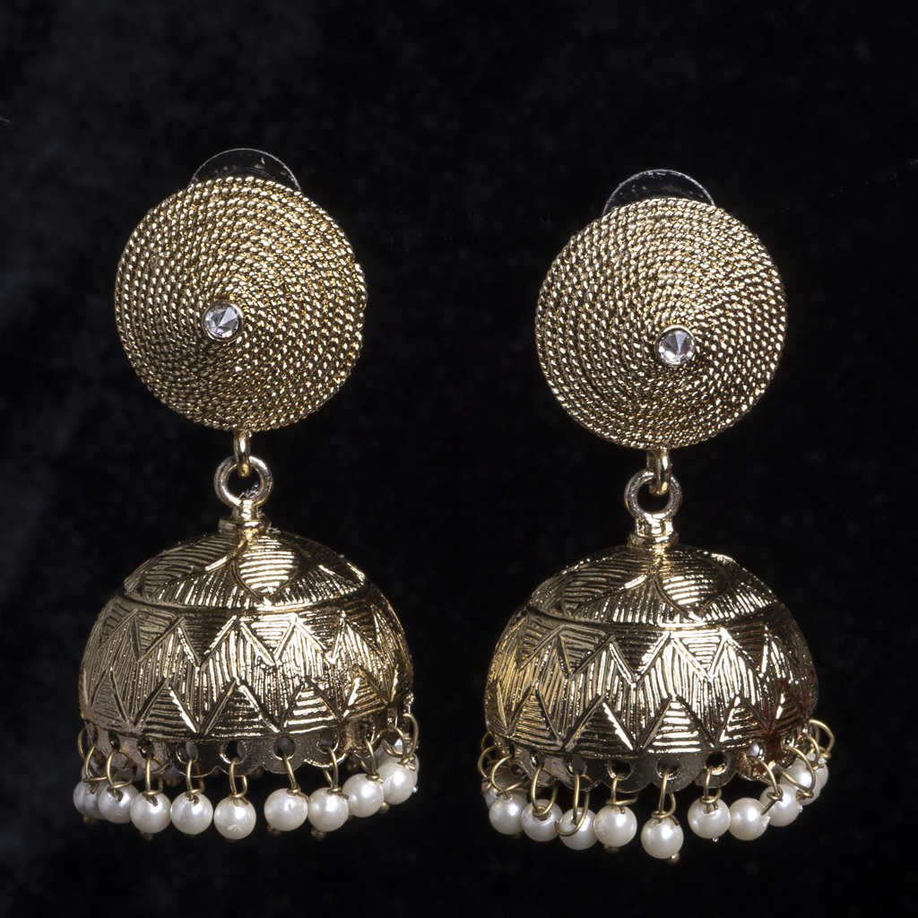 Artificial jhumka earrings with price | IndiHaute | Artificial jhumka earrings with price , Artificial jhumka earrings at low price , Artificial jhumka earrings for wedding , Artificial jhumka earrings in chandigarh , Artificial jhumka earrings   - GL44689