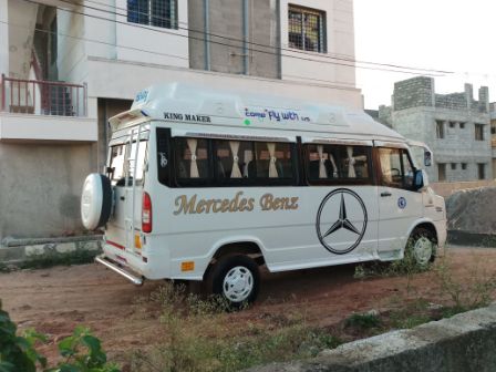 GetMyCabs , tempo traveller per km rate in bangalore,new tempo traveller price in bangalore