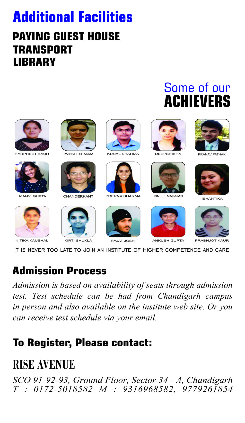 RISE CAMPUS CHANDIGARH, Best institute in Himachal for Medical,Top institute in Himachal for Medical,Coaching for Medical in Himachal,Medical Coaching Classes in Himachal,Med