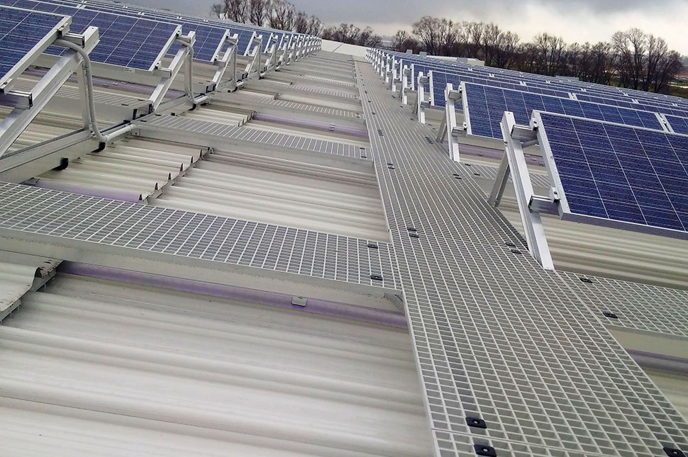 Innovate Materials, Rooftop walkways, FRP walkways  in Hyderabad, GRP Walkways in Mumbai, FRP Walkways For Solar in Pune, FRP Walkways in Navi Mumbai, FRP rooftop walkways manufacture in Hyderabad, Pultruded Walkways  