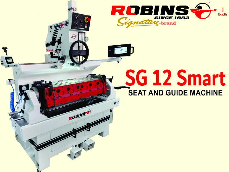 Robins SG12 SMART: Revolutionizing Valve Seat & Guide Reconditioning | Robins Machines | SEAT AND GUIDE MACHINES IN Botswana, CYLINDER BORING MACHINES IN Botswana, VALVE GUIDE HONING MACHINES IN Botswana, ENGINE REBUILDING MACHINES IN Botswana, VALVE SEAT CUTTING MACHINES IN Botswana - GL119617