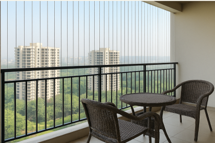 Chirag Invisible Safety Grill, Invisible Safety Grill in Nashik, Invisible Grill Nashik, Balcony Safety Grill Nashik, Window Invisible Grill Nashik, Invisible Grill Installation Nashik, Child Safety Grill Nashik.