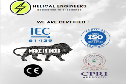 Helical Engineers, CPRI Approved Panel Manufacturer, IEC Certified Electrical Panel, CE Approved Electrical Panel, ISO Certified Panel Manufacturer, Made In India Panel Manufacturer, MII Electrical Panel, IP65, IEC 6143