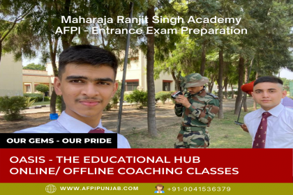 Afpi Punjab, Maharaja ranjit singh academy, AFPI Mohali, Maharaja ranjit singh AFPI, Maharaja ranjit singh academy Mohali, Maharaja ranjit singh academy for NDA