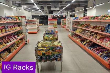  I G Enterprises, Supermarket racks in Theog by Ig enterprises, maximize your space with new Racks designs in Theog, best retail and Display Racks in Theog,  best Racks storage solution in theog by ig racks,  easy rack