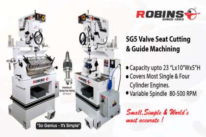 Van Norman Machine(India) Pvt. Ltd, SG 5 valve seat cutting machine, seat and guide machines, seat guide machine