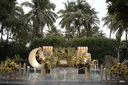 Urban Events, Baby Shower decor , Sunflower Decor in Pune , Luxury baby shower decor , Premium event planners