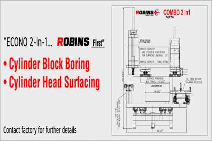 Robins Machines,  Robins Seat and Guide Machine, robins machine, seat and guide machine , seat guide machine ,sg 7 seat and guide machine, valve seat and guide machine 