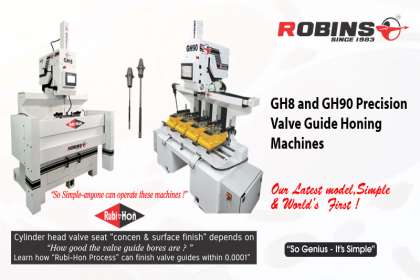 Robins Machines, Seat and Guide Machine ,Valve Seat and Guide Machine