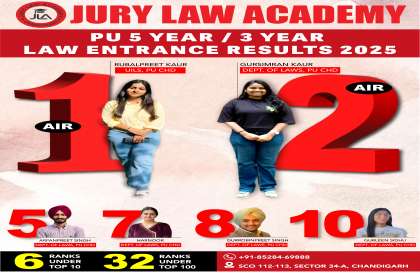 JURY LAW ACADEMY, PU LAW ENTRANCE COACHING IN CHANDIGARH