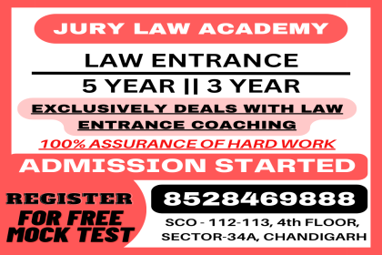 JURY LAW ACADEMY, Law coaching institute in Chandigarh|| law entrance coaching institute in Chandigarh|| best law coaching institute in Chandigarh 
