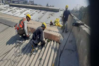 Mansarovar Products & Services, Re-roofing of existing industrial shed in Ludhiana, Industrial shed roof replacement in Hoshiarpur, Replacement of sheets in existing shed at Bathinda, Industrial shed roof replacement in  Mohali