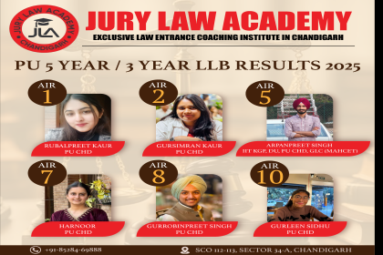 JURY LAW ACADEMY, PU LAW ENTRANCE COACHING IN CHANDIGARH