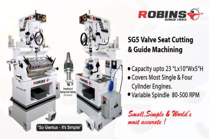 Robins Machines, Seat and Guide Machine ,Valve Seat and Guide Machine, robins machines, robins seat and guide machine, robins valve seat and guide machine 